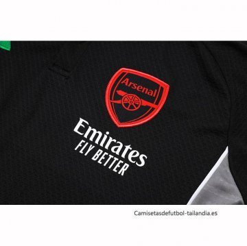 Conjunto Polo del Arsenal 2025-2026 Negro
