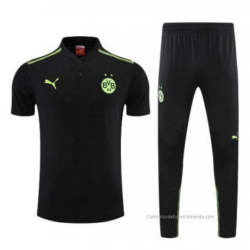 Conjunto Polo del Borussia Dortmund 2022-2023 Negro Conjunto Polo del Borussia Dortmund 2022-2023 Negro