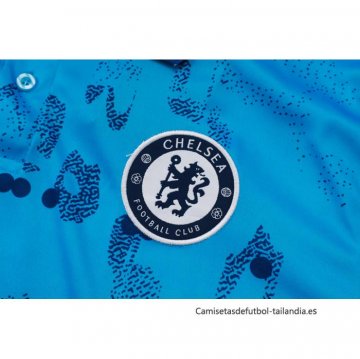 Conjunto Polo del Chelsea 2024-2025 Azul