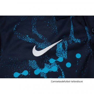Conjunto Polo del Chelsea 2024-2025 Azul Oscuro