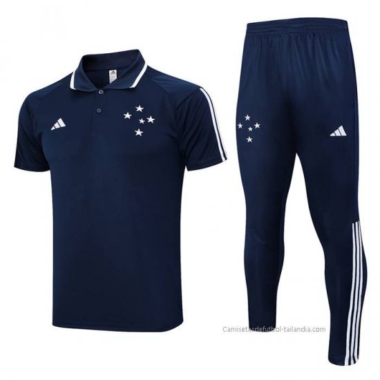 Conjunto Polo del Cruzeiro 2023-2024 Azul - Haga un click en la imagen para cerrar