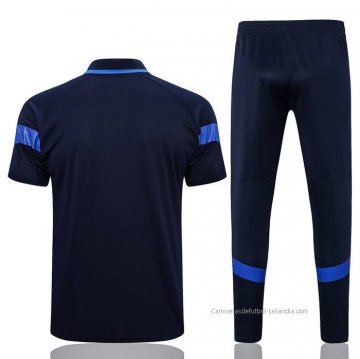 Conjunto Polo del Italia 2022-2023 Azul Marino