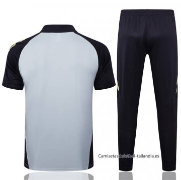 Conjunto Polo del Juventus 2024-2025 Gris