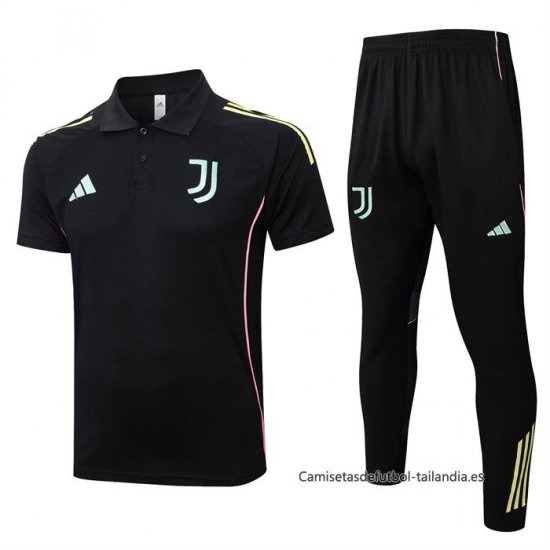 Conjunto Polo del Juventus 2025-2026 Negro - Haga un click en la imagen para cerrar