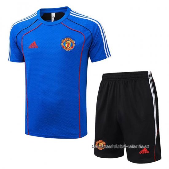 Conjunto Polo del Manchester United 2025-2026 Azul - Haga un click en la imagen para cerrar