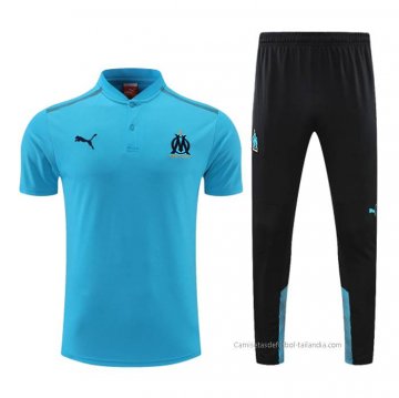 Conjunto Polo del Olympique Marsella 2022-2023 Azul Conjunto Polo del Olympique Marsella 2022-2023 Azul