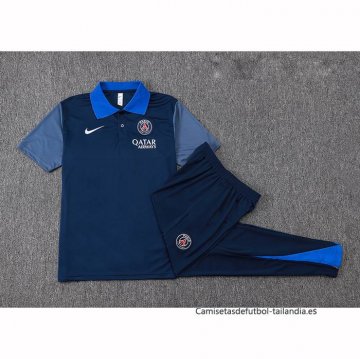 Conjunto Polo del Paris Saint-Germain 2025-2026 Azul