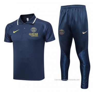 Conjunto Polo del Paris Saint-Germain 2023-2024 Azul Conjunto Polo del Paris Saint-Germain 2023-2024 Azul
