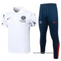 Conjunto Polo del Paris Saint-Germain 2024-2025 Blanco