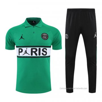 Conjunto Polo del Paris Saint-Germain Jordan 2022-2023 Verde Conjunto Polo del Paris Saint-Germain Jordan 2022-2023 Verde