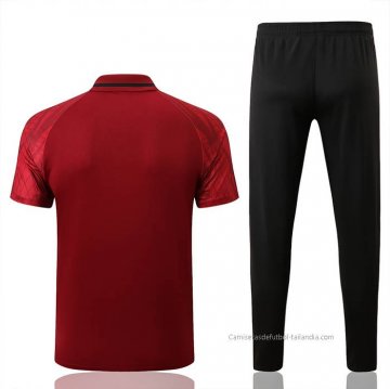 Conjunto Polo del Portugal 2022-2023 Rojo