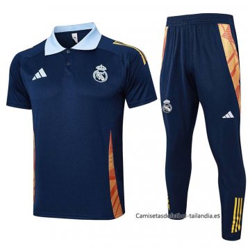 Conjunto Polo del Real Madrid 2024-2025 Azul Conjunto Polo del Real Madrid 2024-2025 Azul