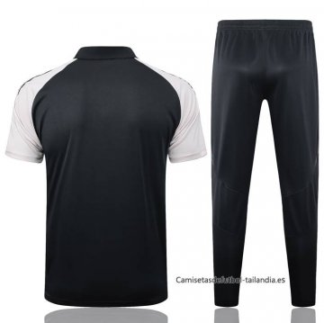 Conjunto Polo del Real Madrid 2024-2025 Gris