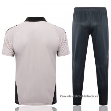 Conjunto Polo del Real Madrid 2024-2025 Rosa Claro