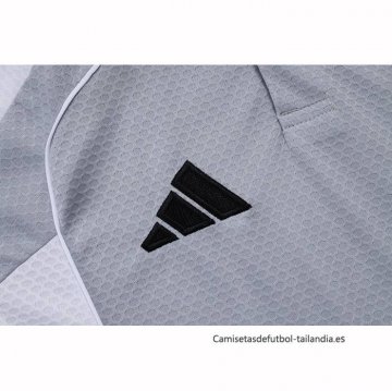 Conjunto Polo del Real Madrid 2025-2026 Gris