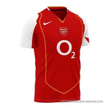 1ª Camiseta Arsenal Retro 2004-2005