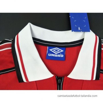 1ª Camiseta Manchester United Retro 1998-1999