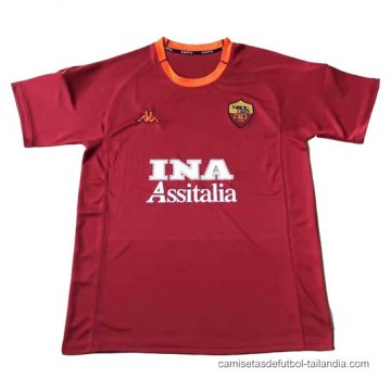 1ª Camiseta Roma Retro 2000-2001 1ª Camiseta Roma Retro 2000-2001