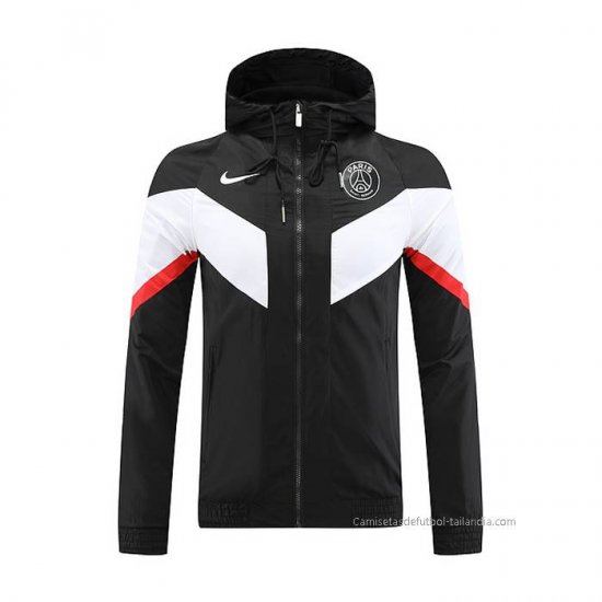 Rompevientos del Paris Saint-Germain 2022-2023 Negro - Haga un click en la imagen para cerrar