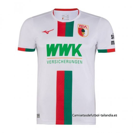 Tailandia 1ª Camiseta Augsburg 2023-2024 - Haga un click en la imagen para cerrar