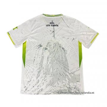 Tailandia Camiseta Brasil Jesus 2025 Blanco