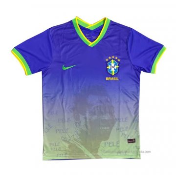Tailandia Camiseta Brasil Pele Special 2022 Azul Tailandia Camiseta Brasil Pele Special 2022 Azul