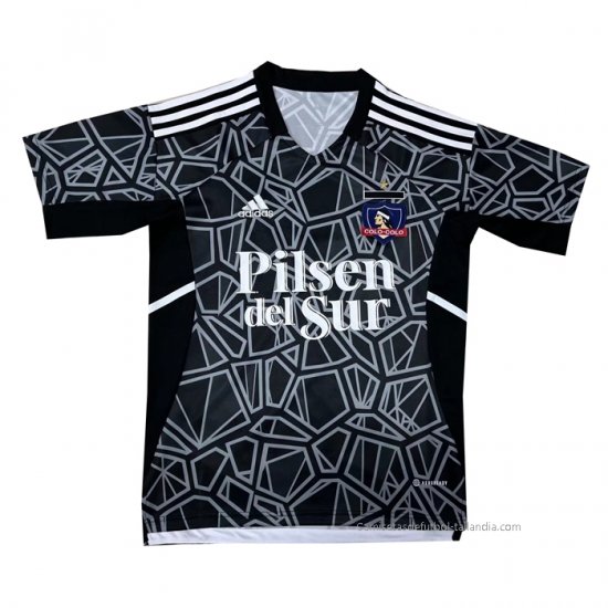 Tailandia Camiseta Colo-Colo Portero 2022 Negro - Haga un click en la imagen para cerrar