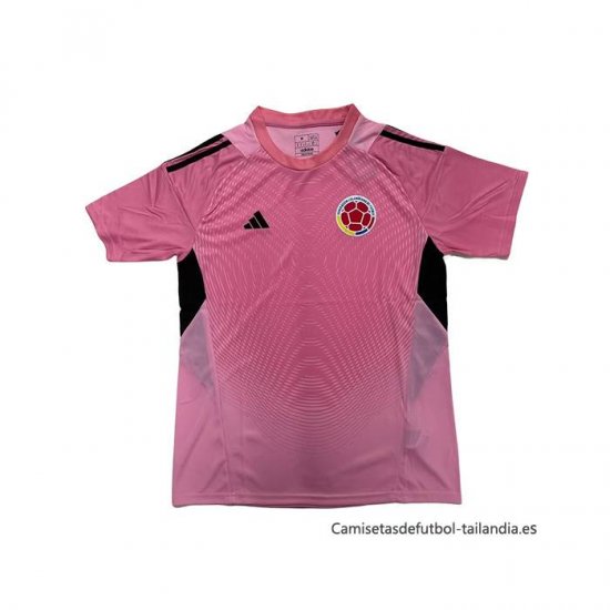 Tailandia Camiseta Colombia Portero 2026 Rosa - Haga un click en la imagen para cerrar