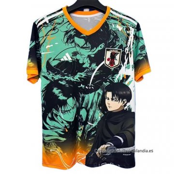 Tailandia Camiseta Japon Anime 2025-2026 Verde Tailandia Camiseta Japon Anime 2025-2026 Verde