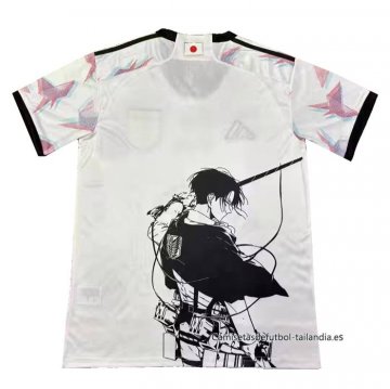 Tailandia Camiseta Japon Anime Attack On Titan 2024-2025 Blanco