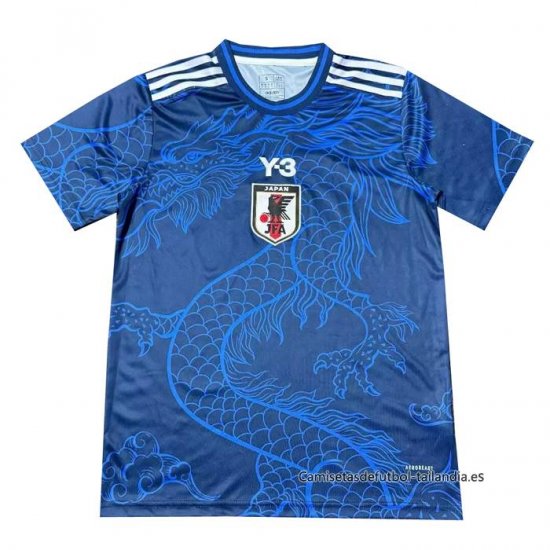 Tailandia Camiseta Japon Y-3 Dragon 2024-2025 Azul - Haga un click en la imagen para cerrar