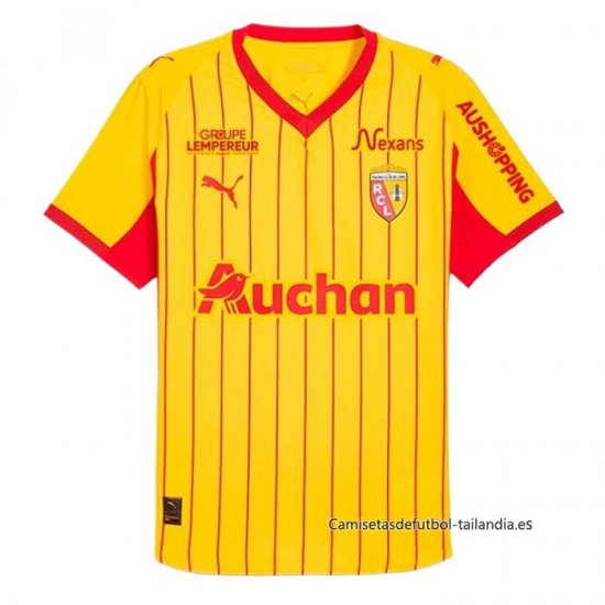 Tailandia 1ª Camiseta RC Lens 2025-2026 - Haga un click en la imagen para cerrar