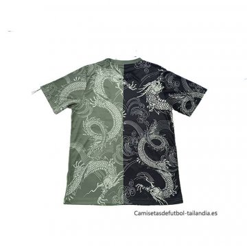 Tailandia Camiseta Real Madrid Dragon 2025-2026 Negro Gris