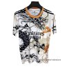 Tailandia Camiseta Real Madrid Dragon 2025-2026 Blanco Negro