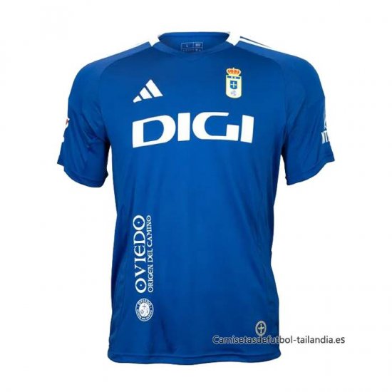 Tailandia 1ª Camiseta Real Oviedo 2024-2025 - Haga un click en la imagen para cerrar