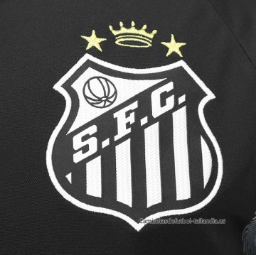 Tailandia Camiseta Santos Portero 2025 Negro