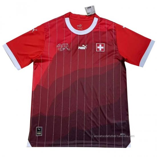 Tailandia 1ª Camiseta Suiza 2023 - Haga un click en la imagen para cerrar
