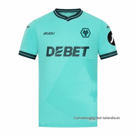 Tailandia 2ª Camiseta Wolves 2025-2026 - Haga un click en la imagen para cerrar
