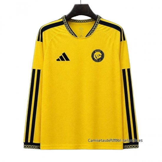 1ª Camiseta Al Nassr Manga Larga 2026-2027 - Haga un click en la imagen para cerrar