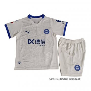 2ª Camiseta Alaves Nino 2024-2025
