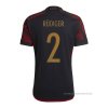 2ª Camiseta Alemania Jugador Rudiger 2022