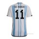 1ª Camiseta Argentina Jugador Di Maria 2022