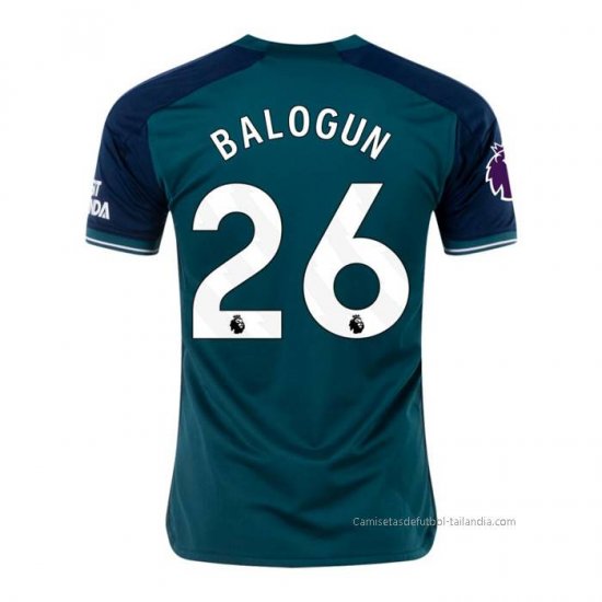 3ª Camiseta Arsenal Jugador Balogun 2023-2024 - Haga un click en la imagen para cerrar