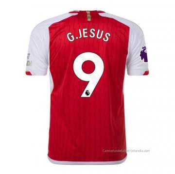 1ª Camiseta Arsenal Jugador G.Jesus 2023-2024 1ª Camiseta Arsenal Jugador G.Jesus 2023-2024