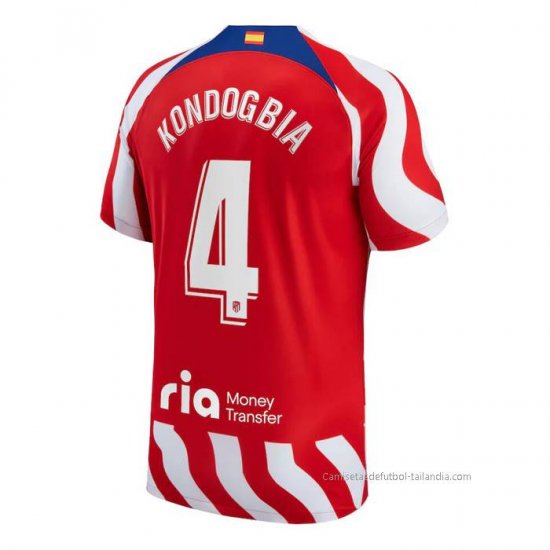 1ª Camiseta Atletico Madrid Jugador Kondogbia 2022-2023 - Haga un click en la imagen para cerrar