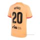 3ª Camiseta Atletico Madrid Jugador Witsel 2022-2023