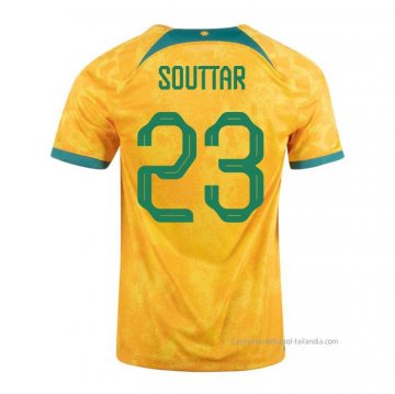 1ª Camiseta Australia Jugador Souttar 2022 1ª Camiseta Australia Jugador Souttar 2022