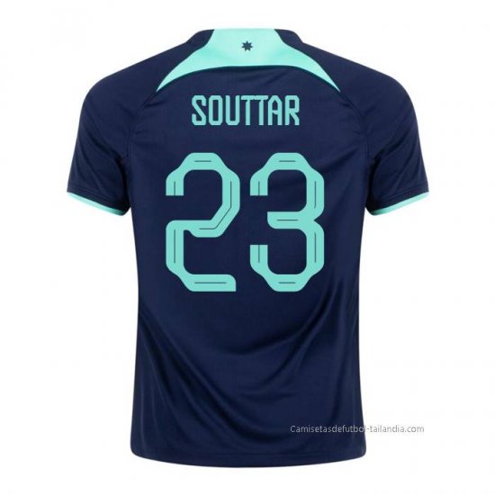 2ª Camiseta Australia Jugador Souttar 2022 - Haga un click en la imagen para cerrar