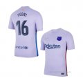 2ª Camiseta Barcelona Jugador Pedri 2021-2022