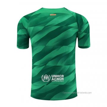 Camiseta Barcelona Portero 2023-2024 Verde